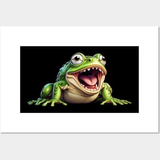 Screaming Froggy Posters and Art